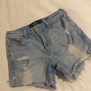 Hollister high rise midi short